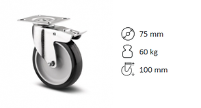 Rueda Tente 1477PAO075P40