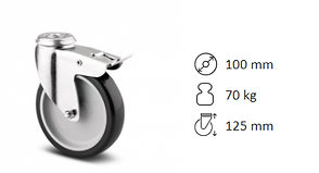 Rueda Tente 1477PAO100P30-11