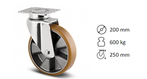 Rueda Tente 3640ITP200P63