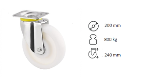 Rueda Tente 4680TOP200P63