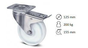 Rueda Tente 8477UOO125P62