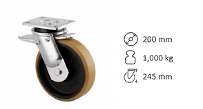Rueda Tente 9652FTP200P63 WT50