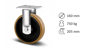 Rueda Tente 9688FTP160P63